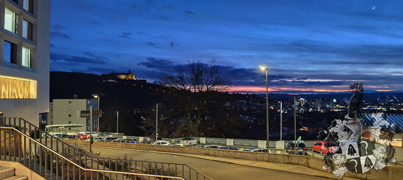 Plassenburg vom Klinikum Kulmbach
