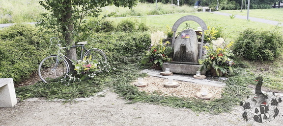 Brunnen am Brückenradweg