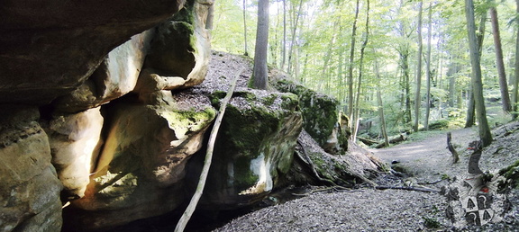 Meyernberg: Teufelsgraben, Teufelsbrücke und Lost Place