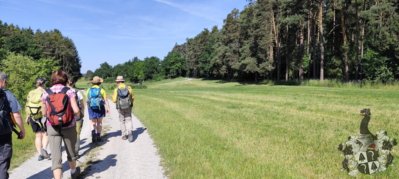 Mittelfränkischer Jakobusweg: Heilsbronn - Großhaslach