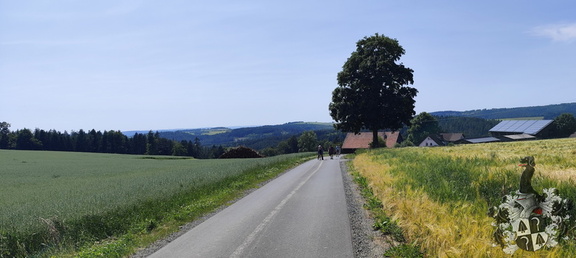 Oberfränkischer Jakobusweg: Helmbrechts - Marktschorgast